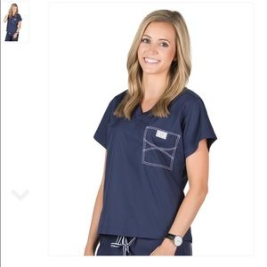 Blue Sky Shelby scrub top